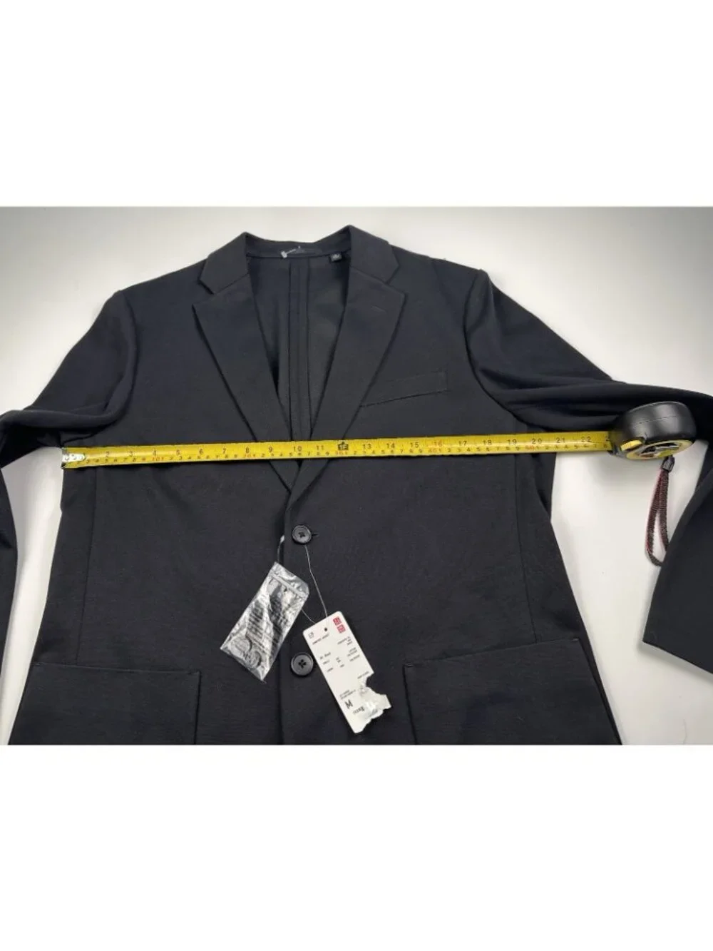 Uniqlo Comfort Jacket Blazer Mens M Sports Coat Lightweight Black Blazer NWT